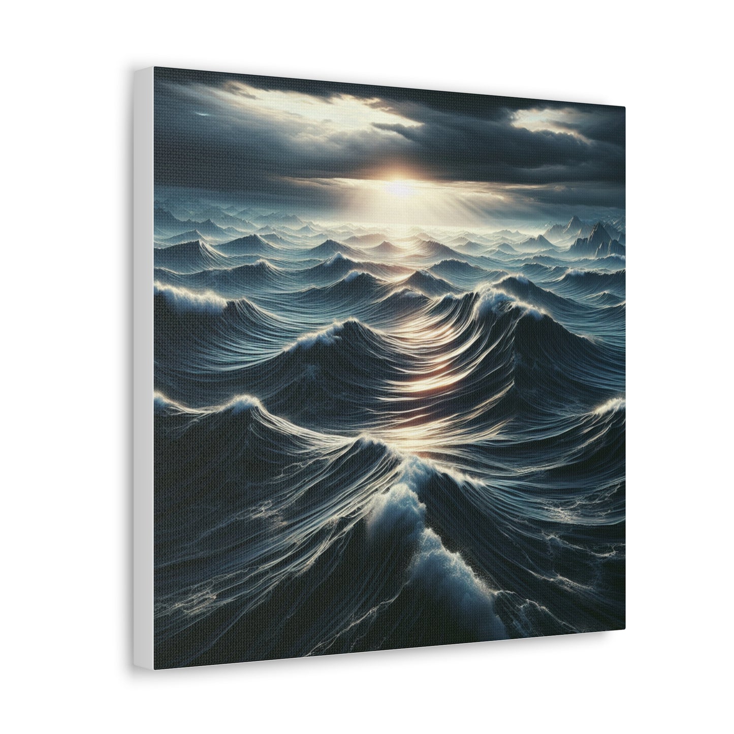 Ocean Waves Canvas Wall Art