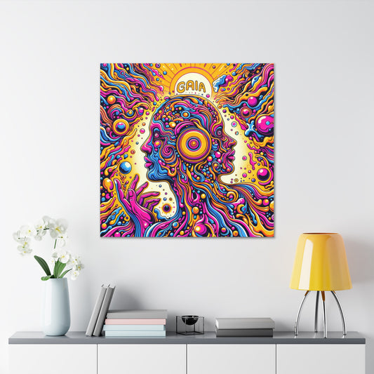 Gaia Mother Earth Canvas Wall Art