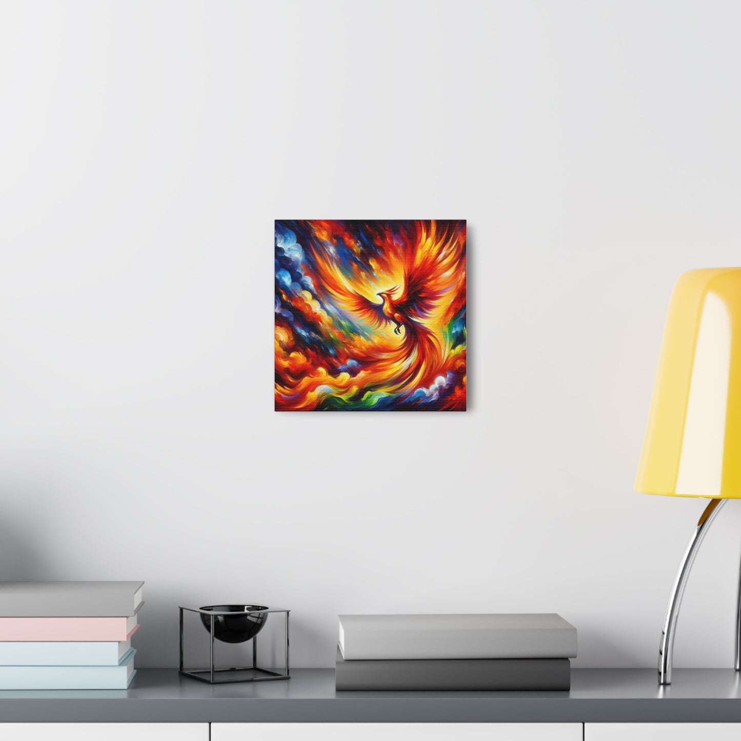 Phoenix Rising Canvas Wall Art