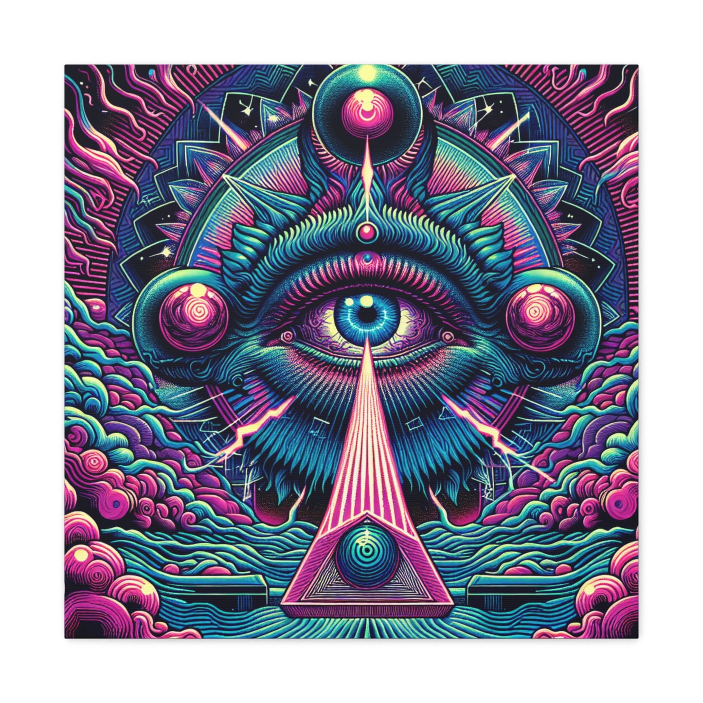 Third Eye Awakening Canvas Wall Art