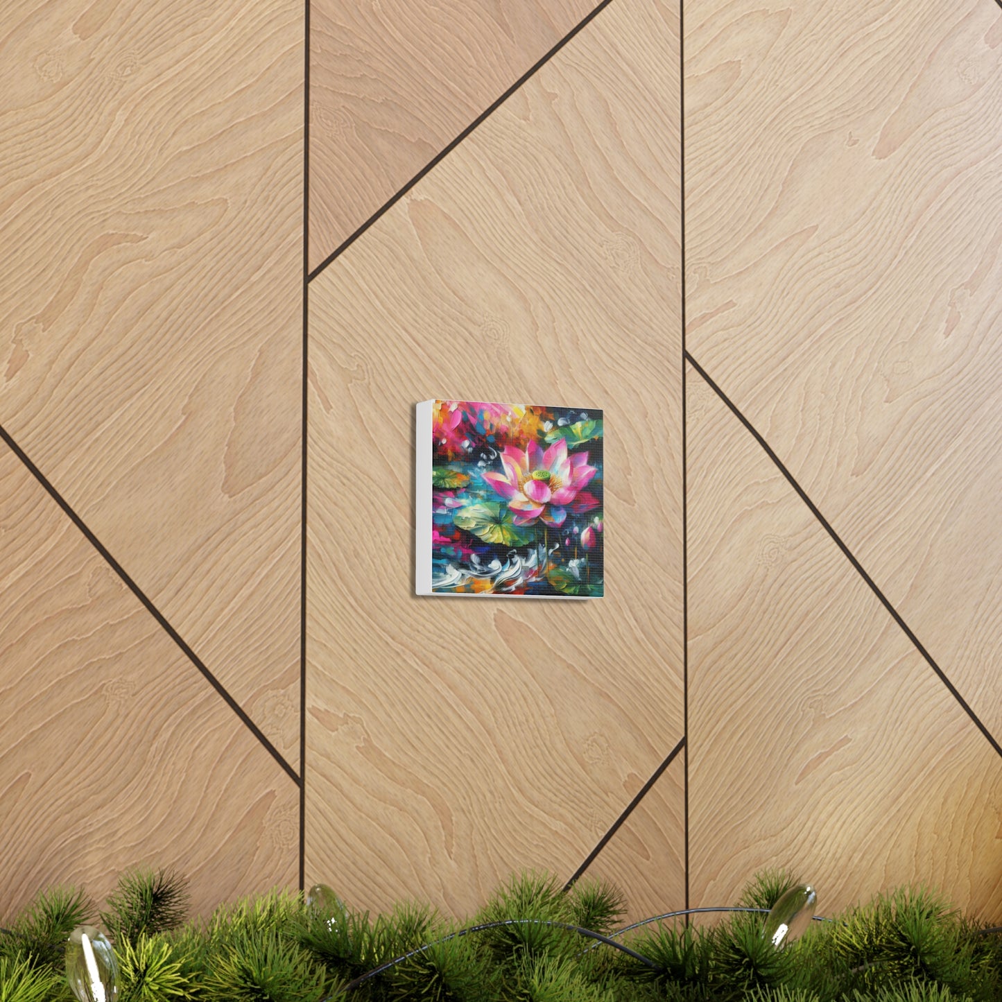 Lotus Canvas Wall Art