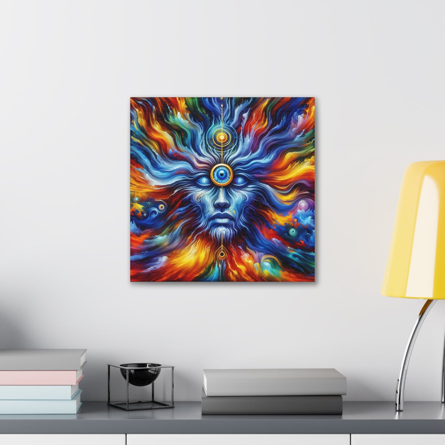 Third Eye Awakening Canvas Wall Art