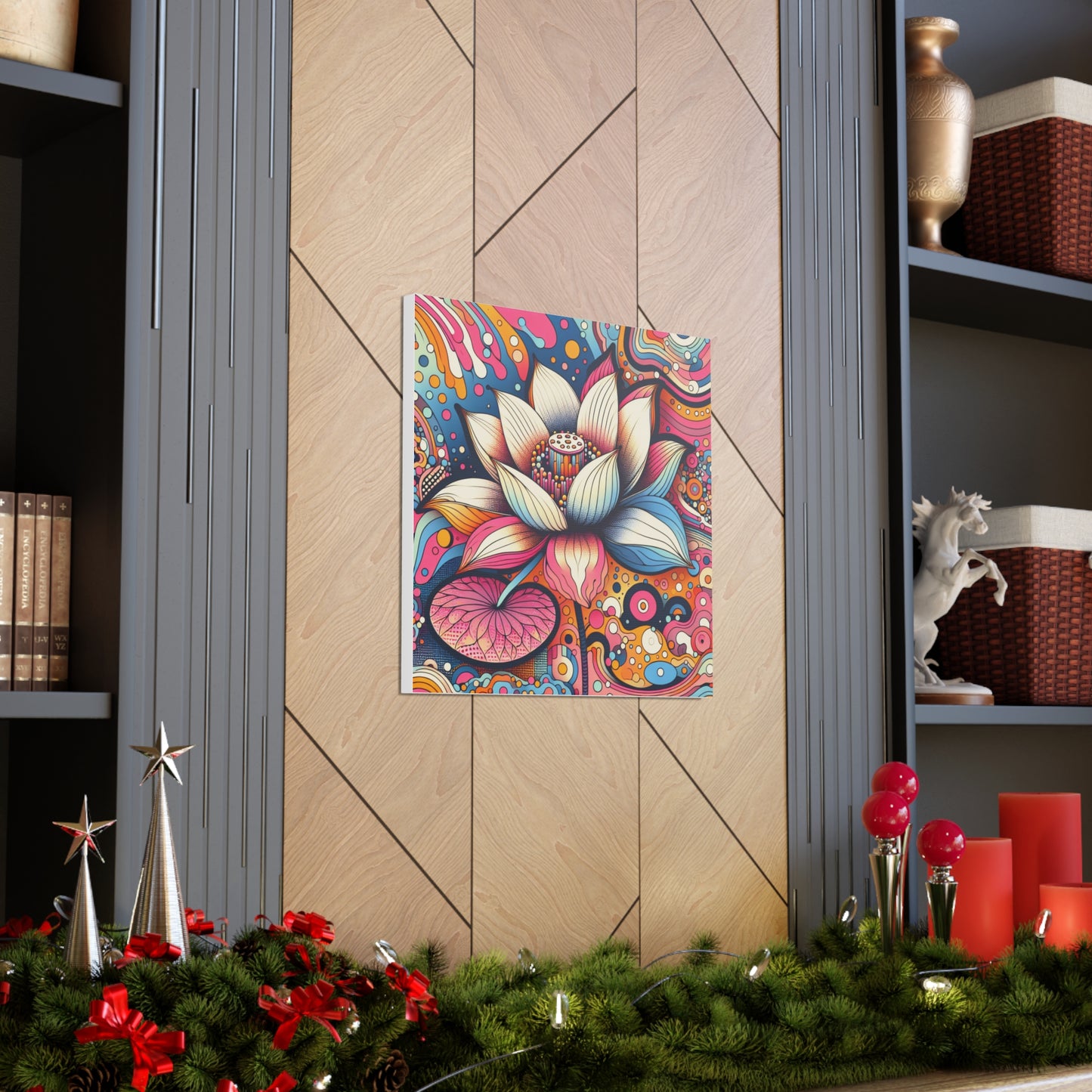 Lotus Canvas Wall Art