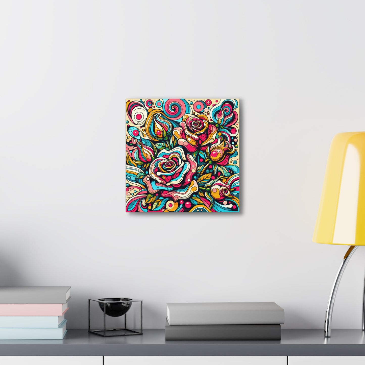 Roses Canvas Wall Art