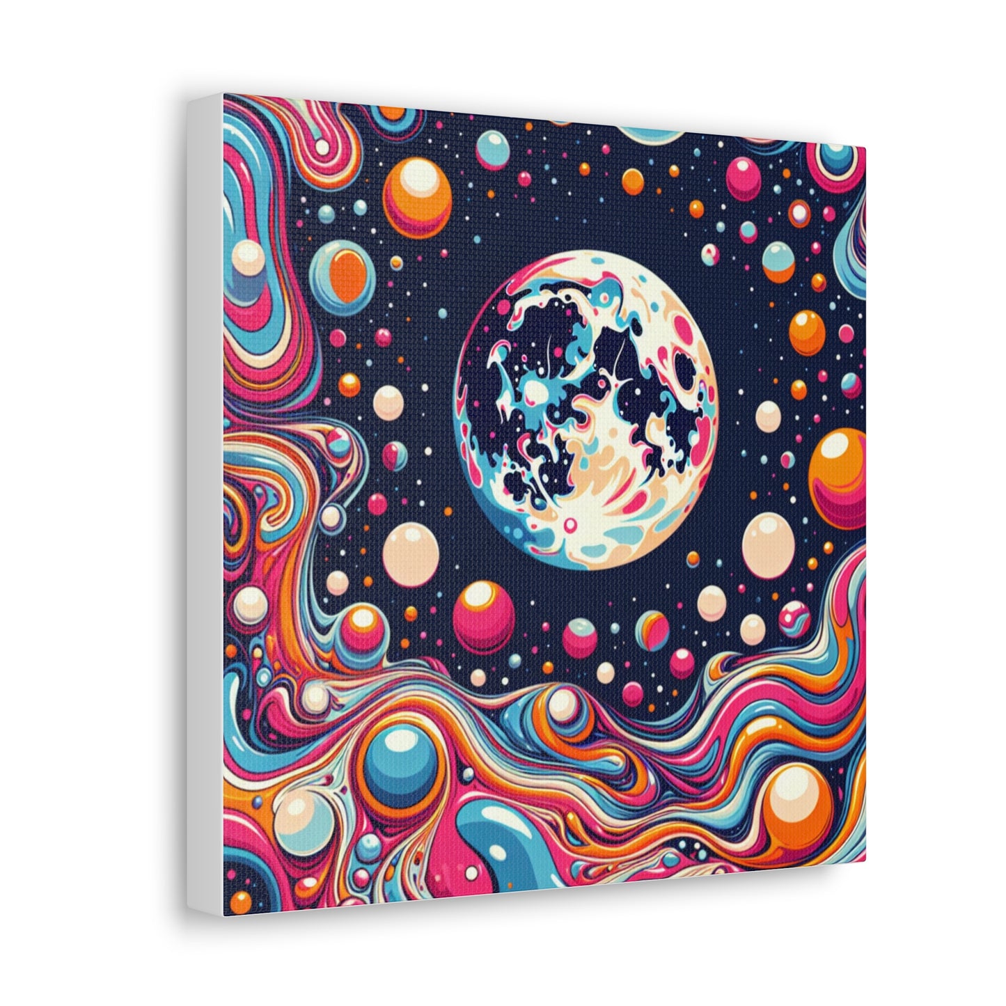 Full Moon Canvas Wall Art