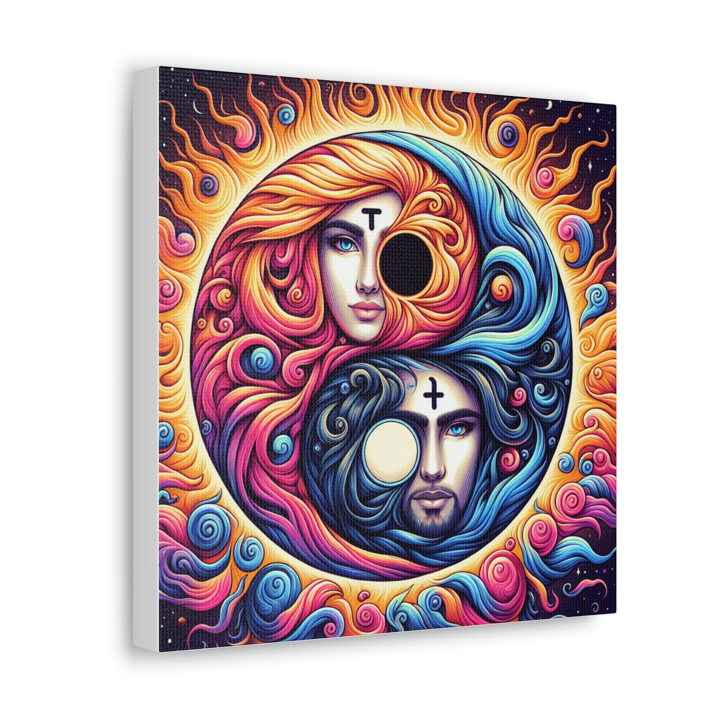 Yin Yang Canvas Wall Art