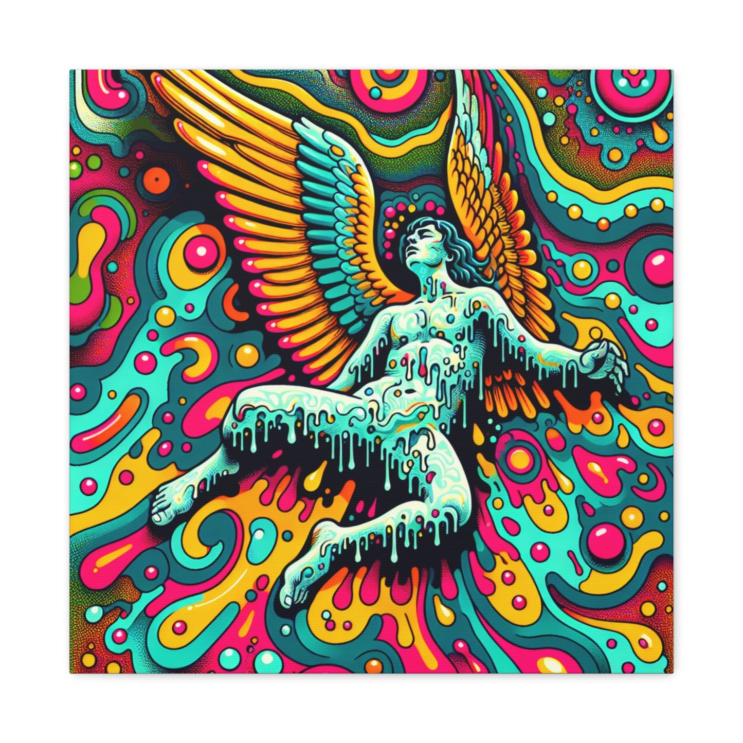 Fallen Angel Canvas Wall Art