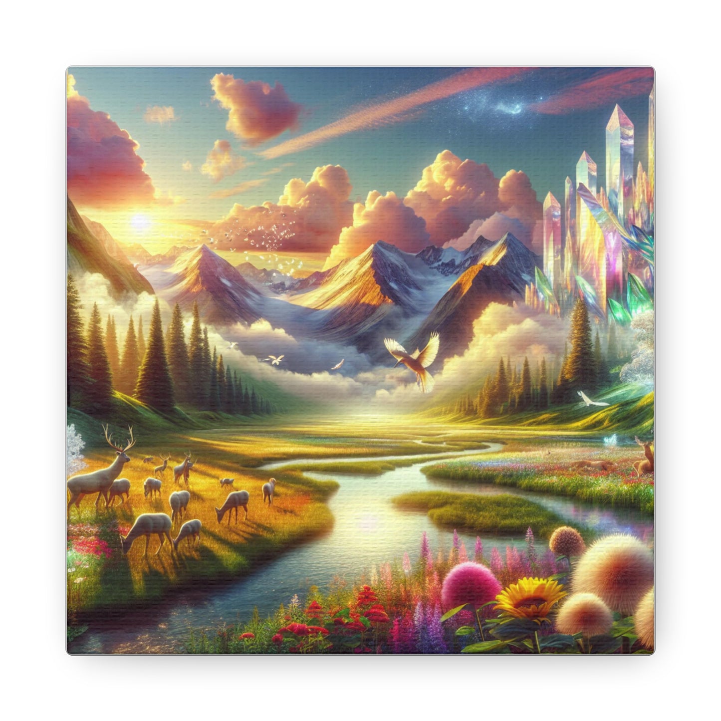 Heaven on Earth Canvas Wall Art