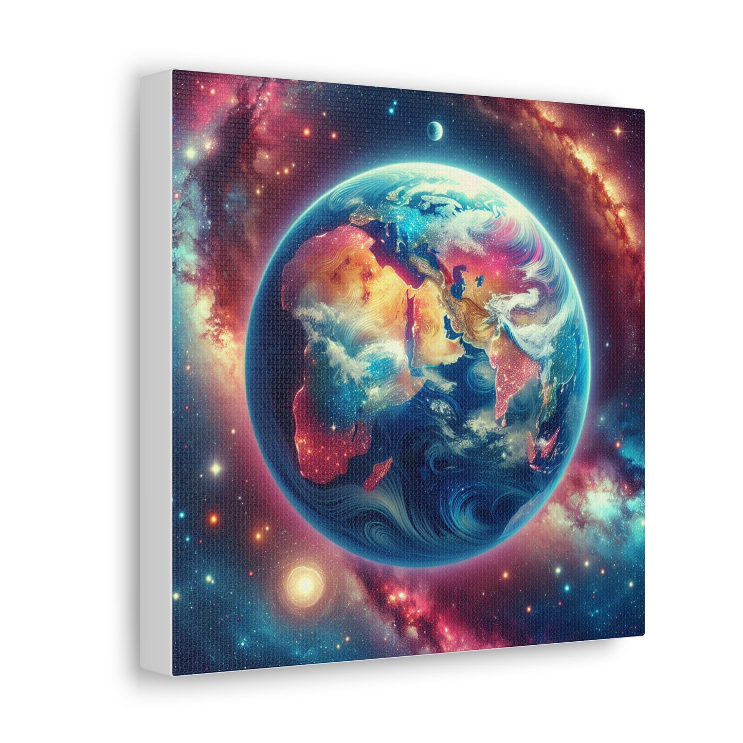 Planet Earth Canvas Wall Art