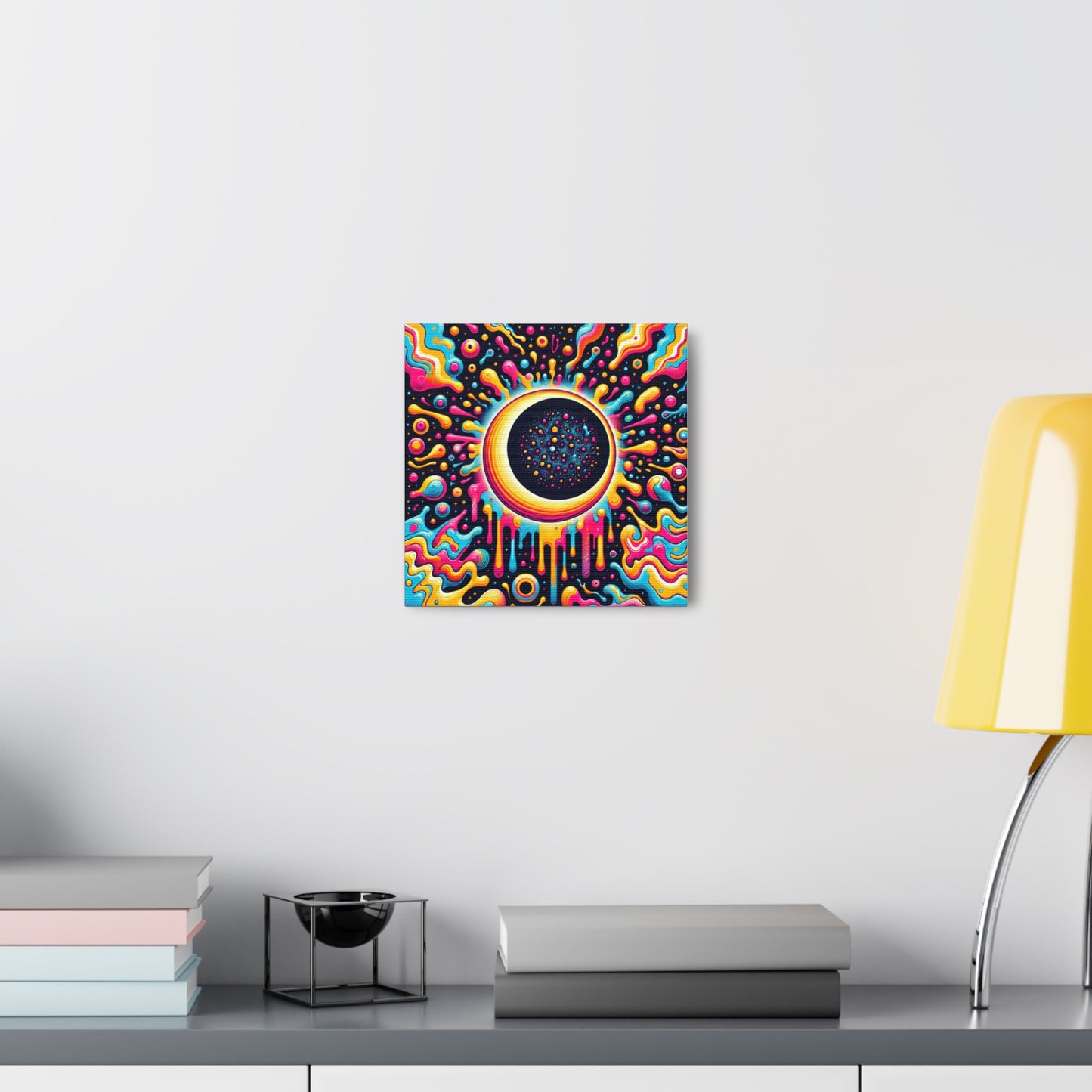 Solar Eclipse Canvas Wall Art