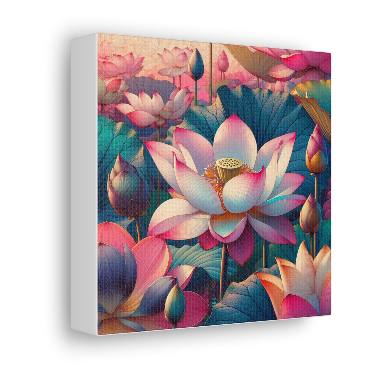 Lotus Canvas Wall Art