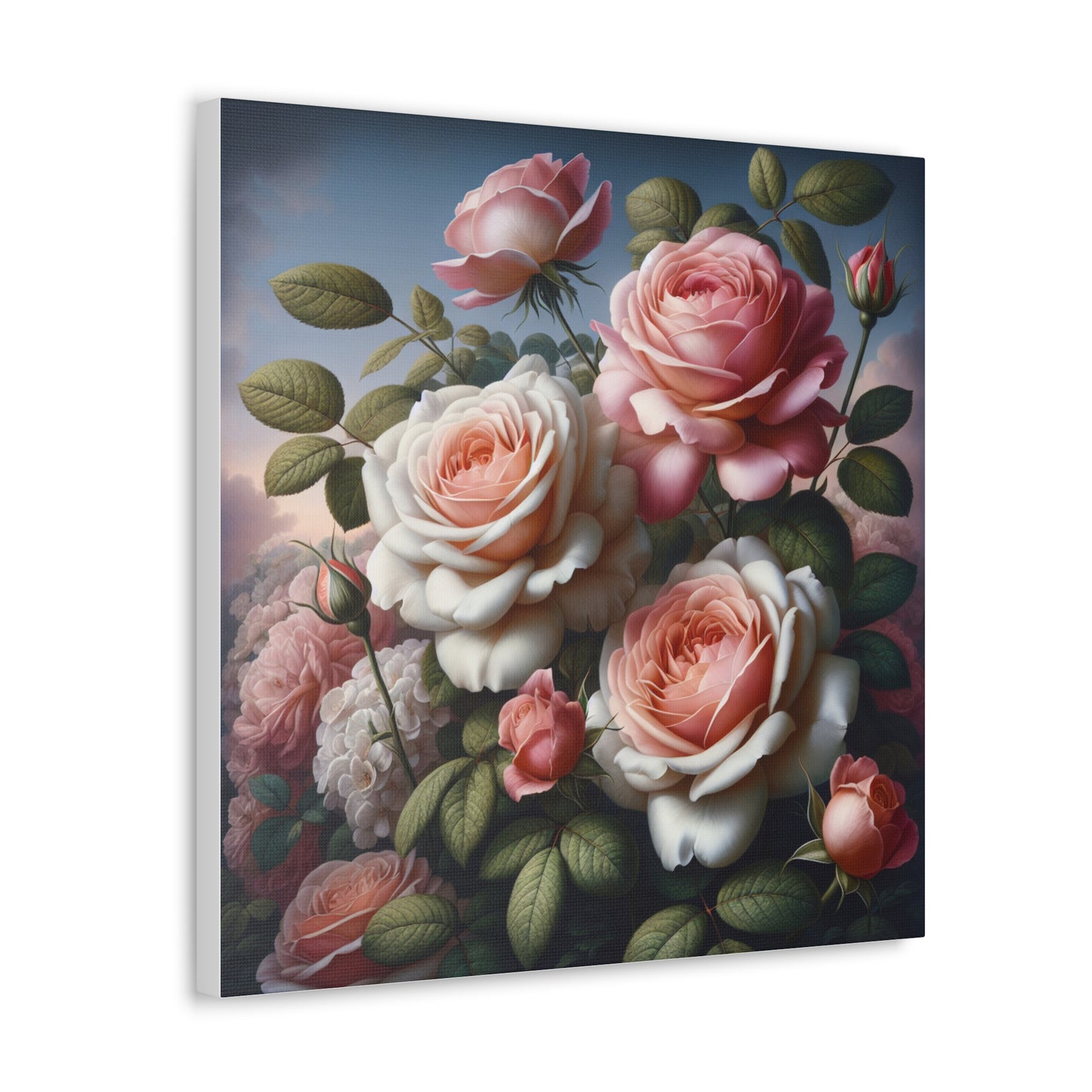 Roses Canvas Wall Art