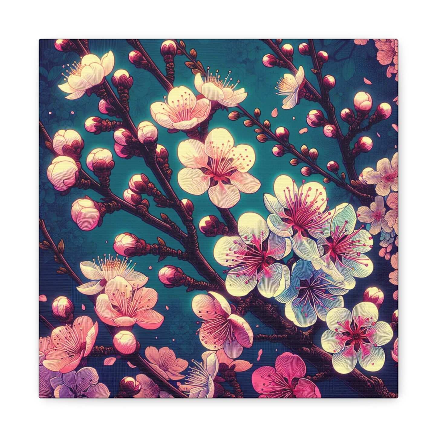 Cherry Blossom Canvas Wall Art