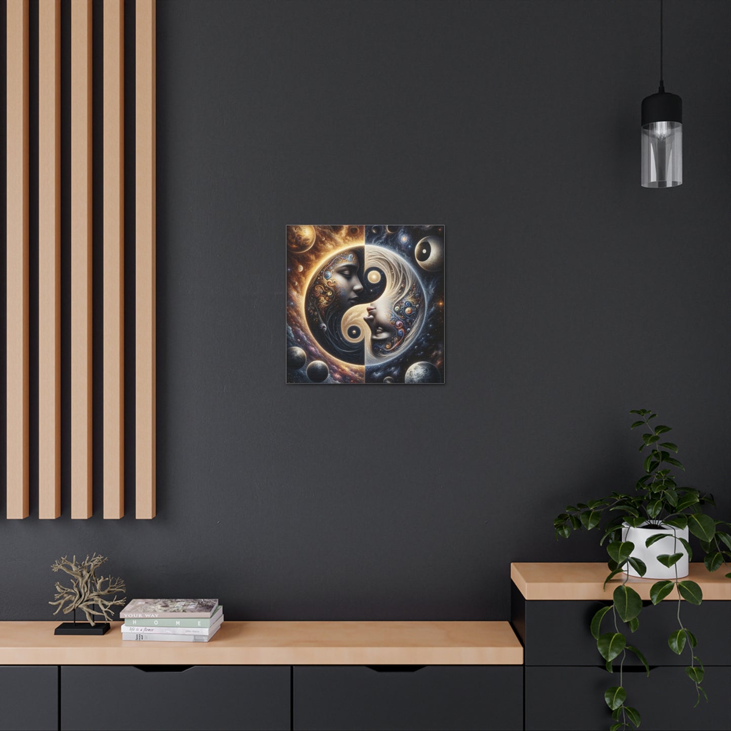 Yin Yang Canvas Wall Art