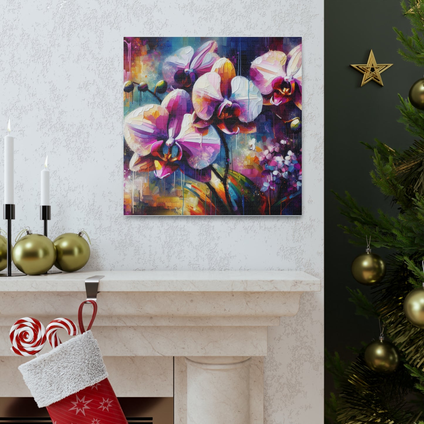 Orchids Canvas Wall Art