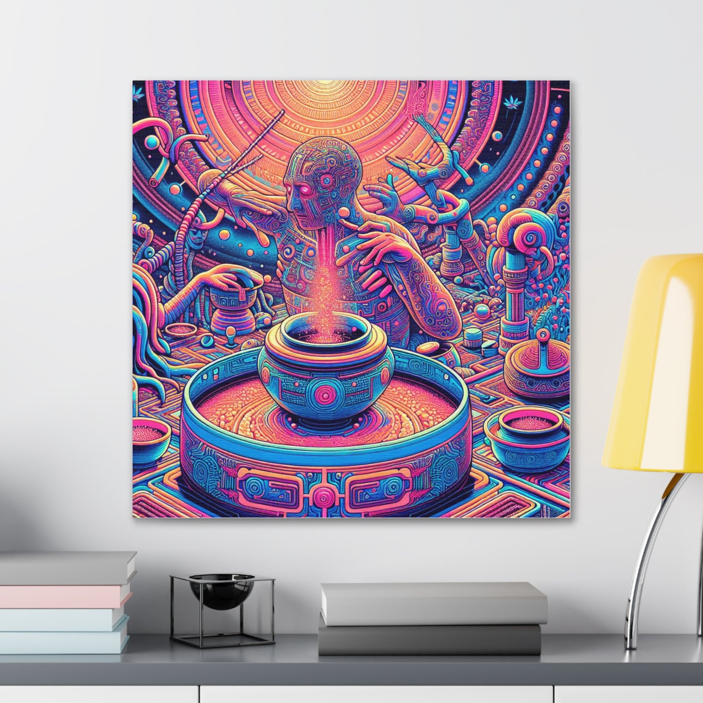 Fifth Dimension Ascension Canvas Wall Art