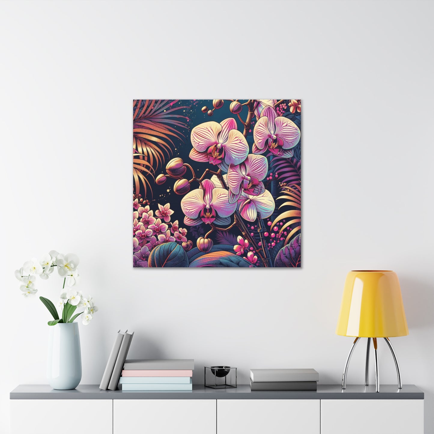 Orchids Canvas Wall Art