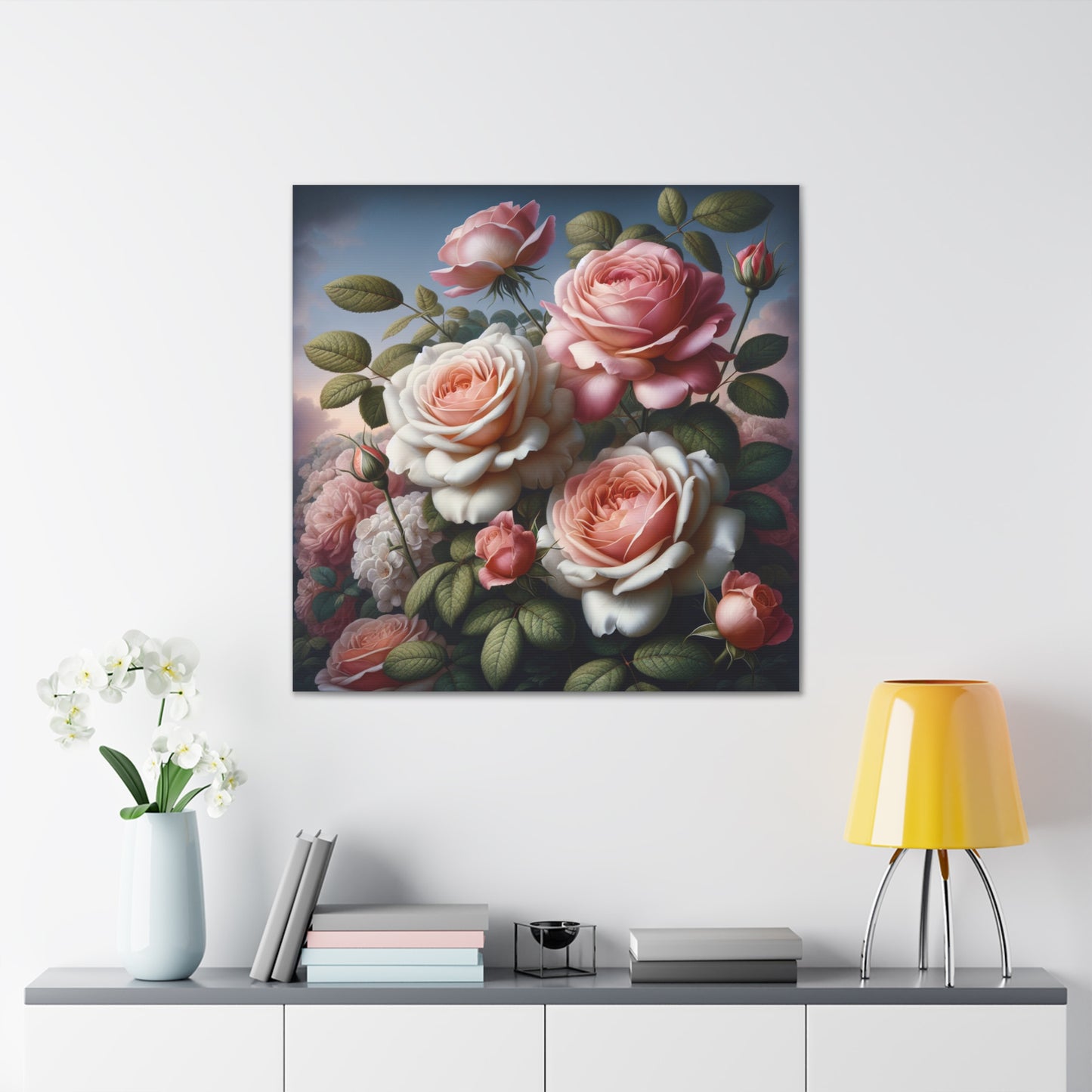 Roses Canvas Wall Art