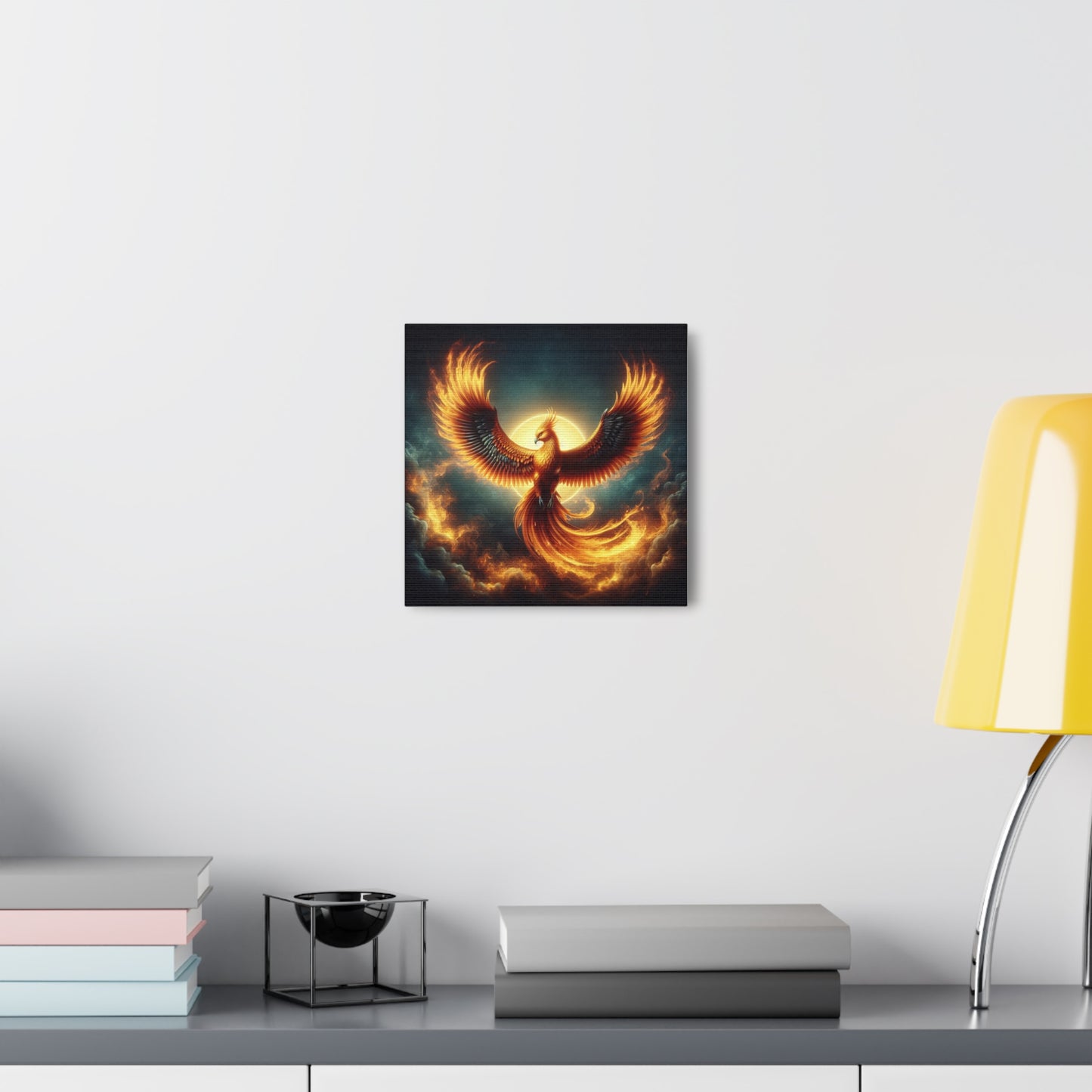 Phoenix Rising Canvas Wall Art