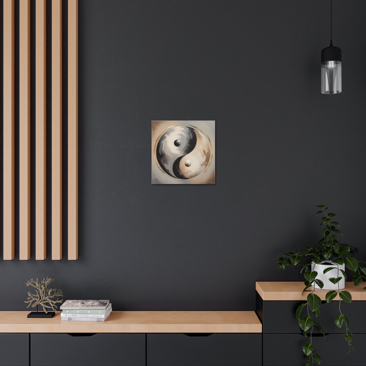 Ying Yang Canvas Wall Art