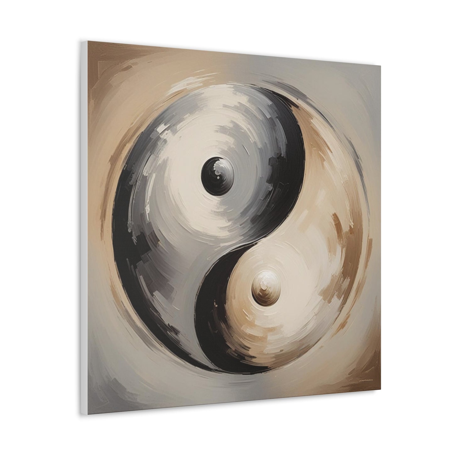 Ying Yang Canvas Wall Art