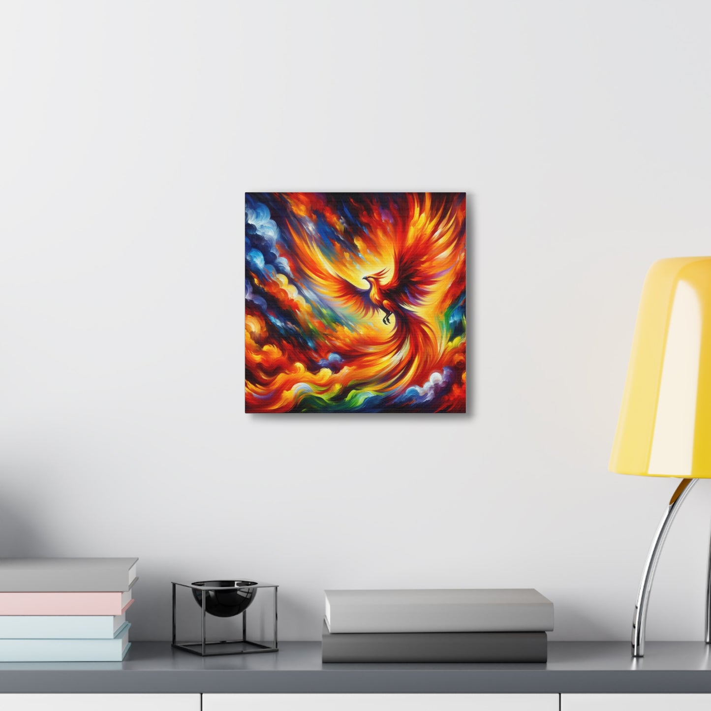 Phoenix Rising Canvas Wall Art