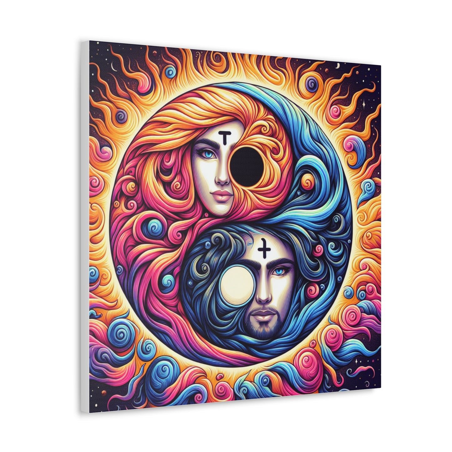 Yin Yang Canvas Wall Art