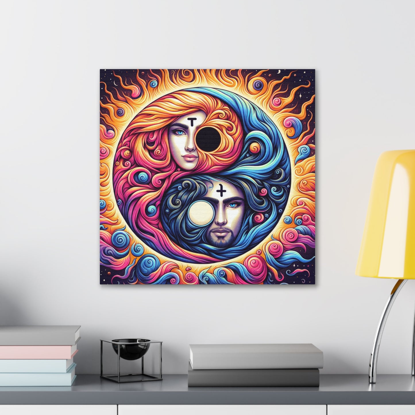 Yin Yang Canvas Wall Art