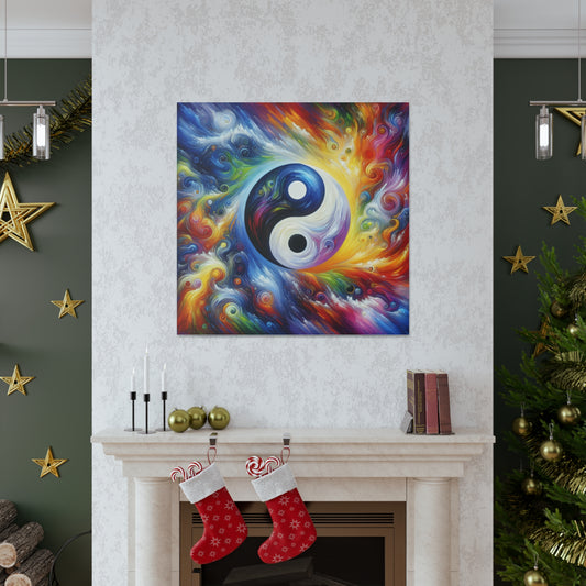 Yin Yang Canvas Wall Art