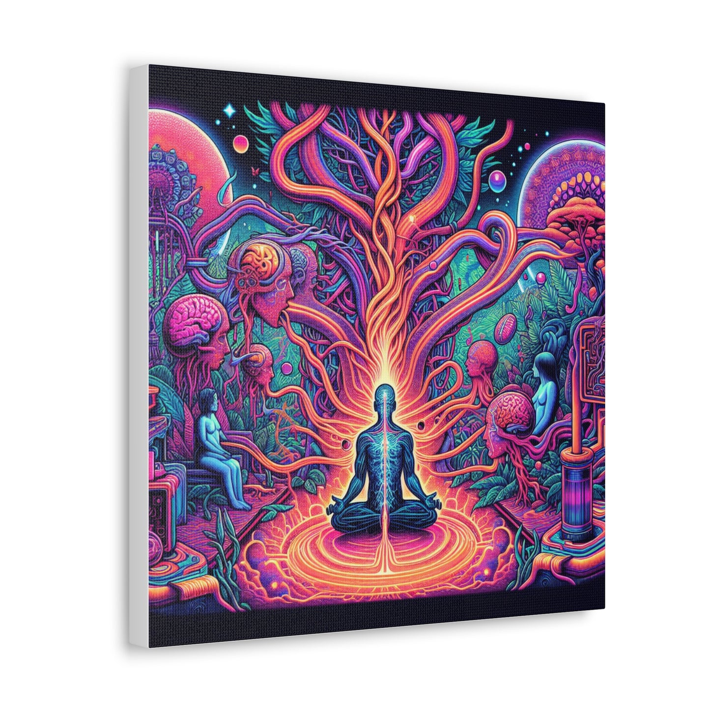 Fifth Dimension Ascension Canvas Wall Art