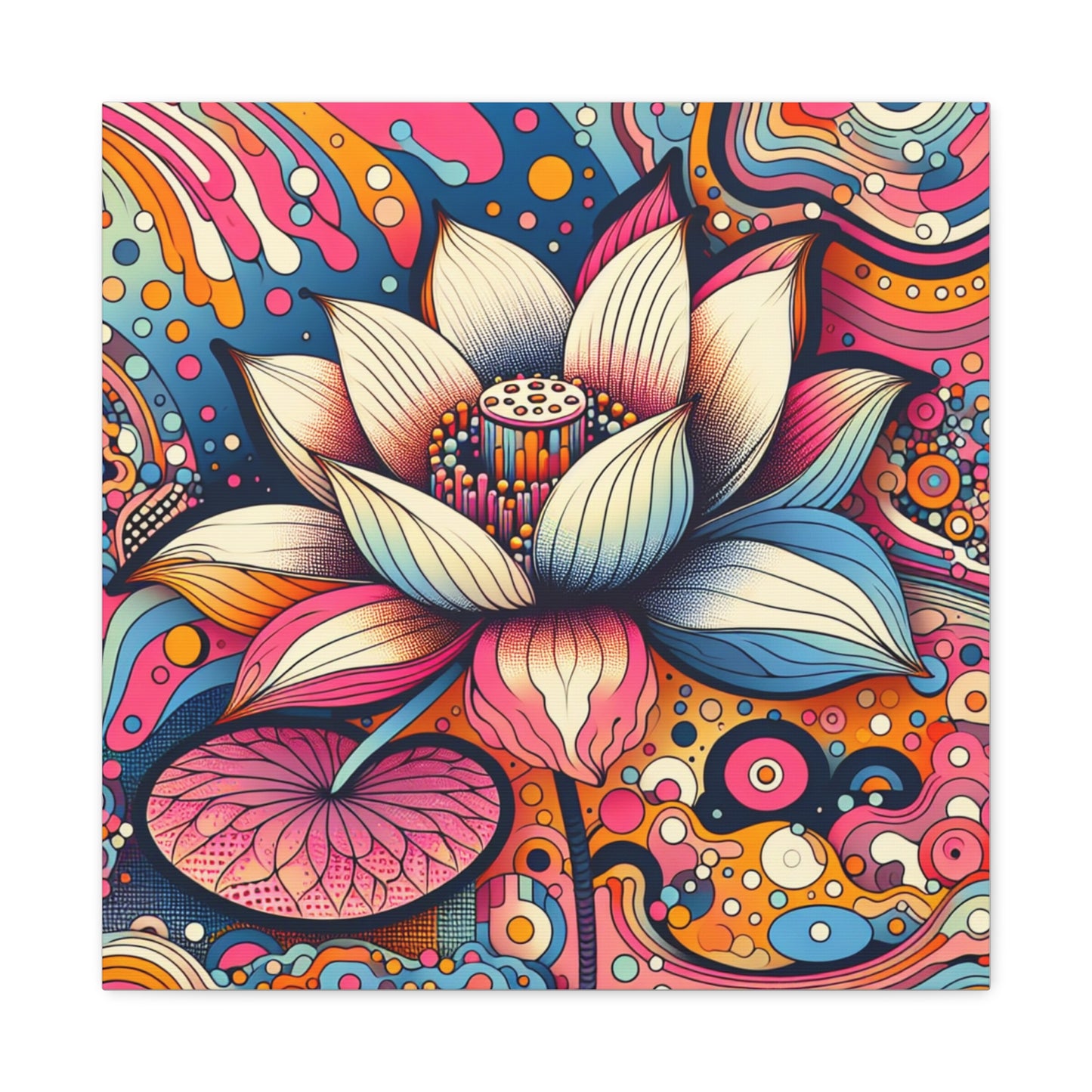 Lotus Canvas Wall Art