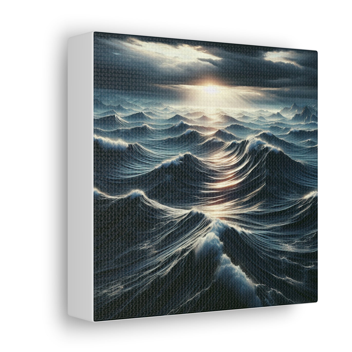 Ocean Waves Canvas Wall Art