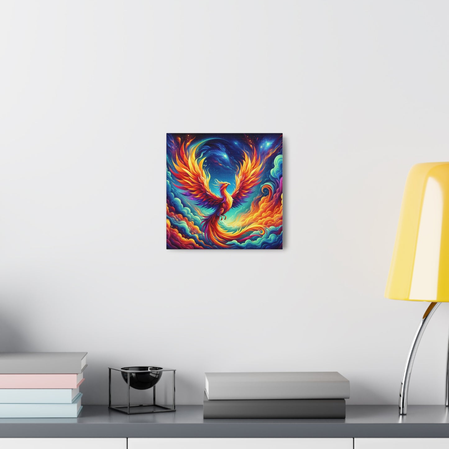 Phoenix Rising Canvas Wall Art