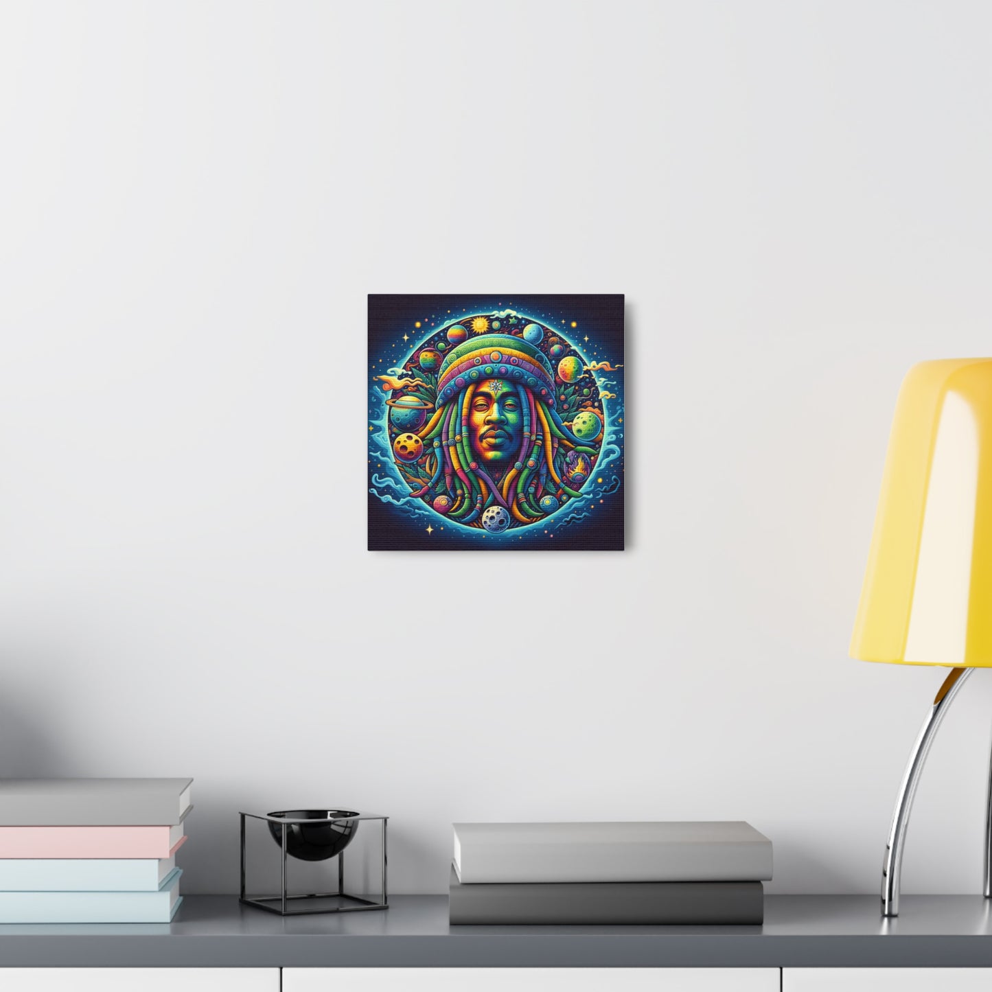 Jah Rastafari Canvas Wall Art