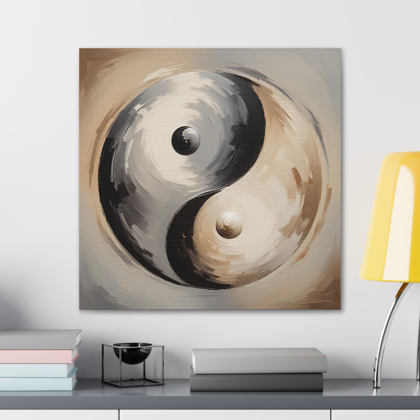 Ying Yang Canvas Wall Art