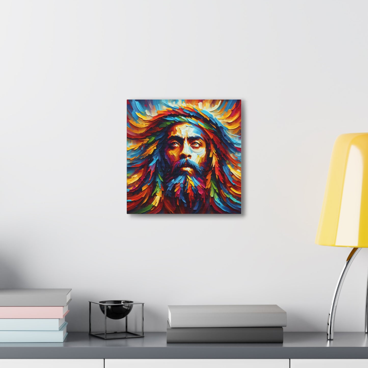 Jah Rastafari Canvas Wall Art