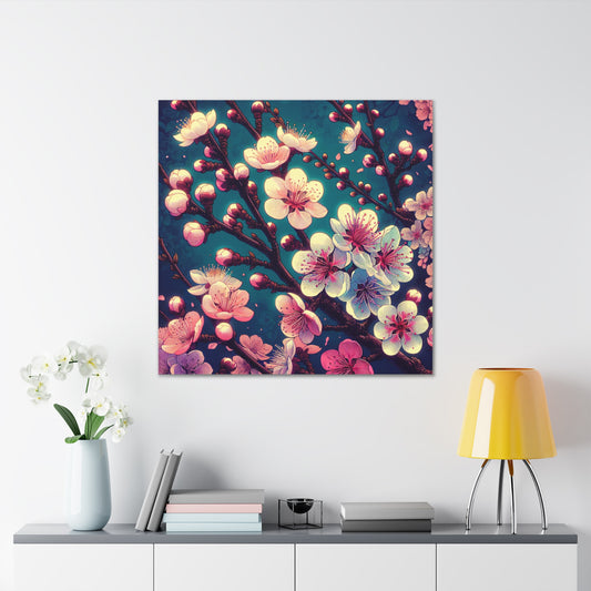 Cherry Blossom Canvas Wall Art