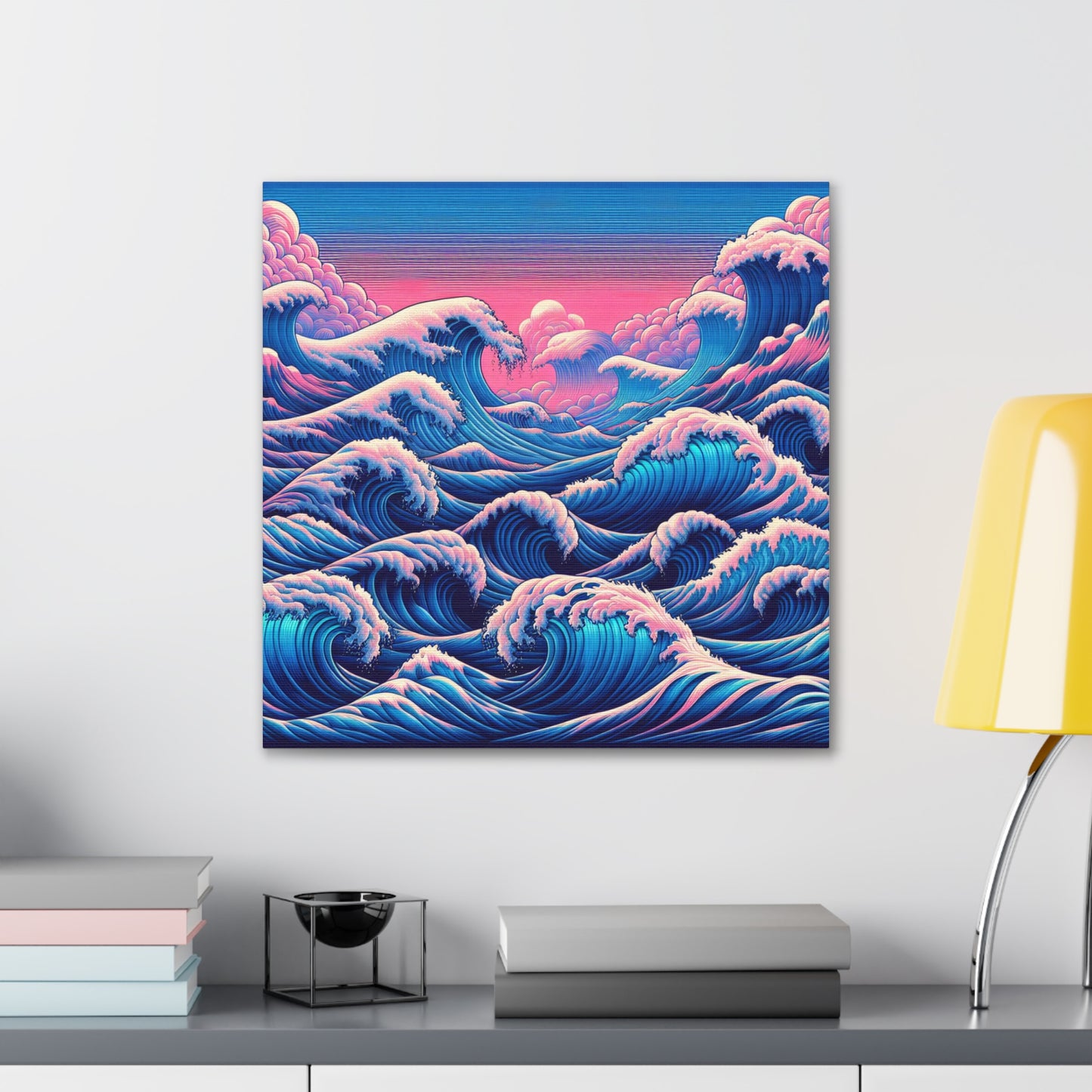 Ocean Waves Canvas Wall Art