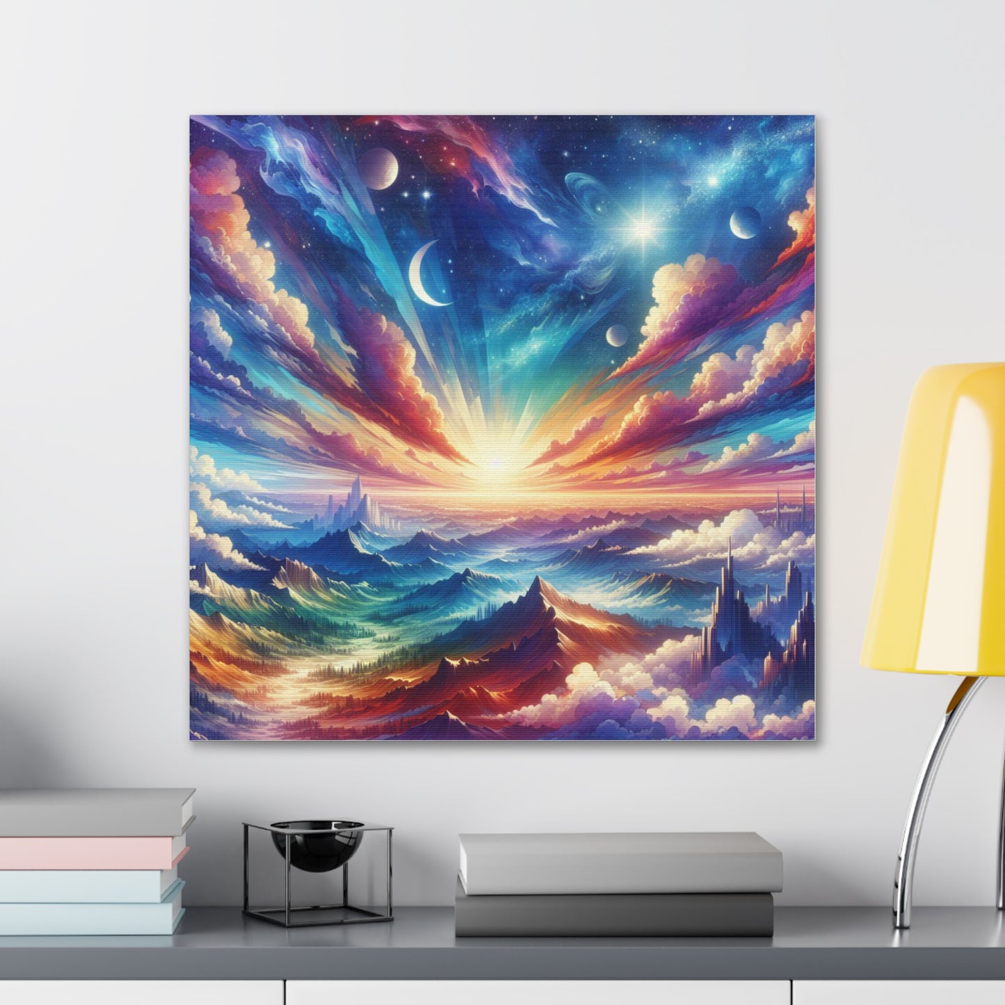 Majestic Sky Canvas Wall Art