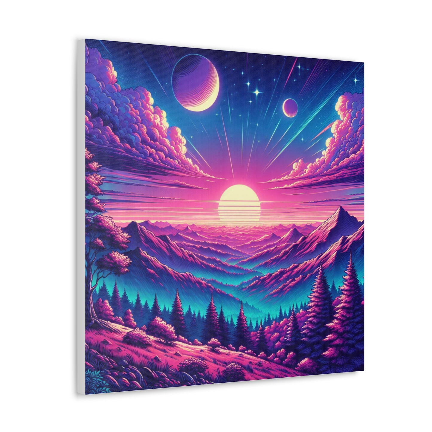 Majestic Sky Canvas Wall Art