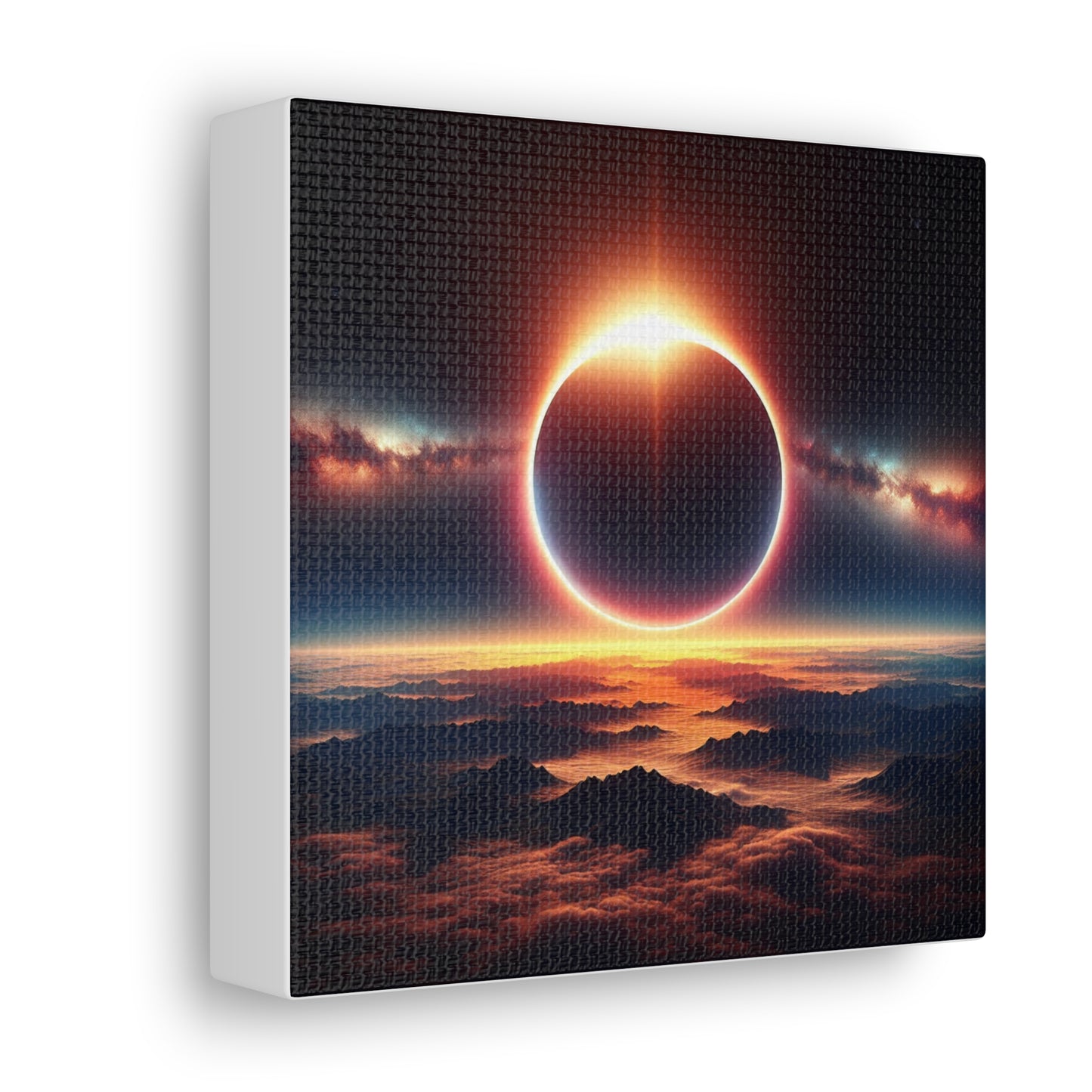 Solar Eclipse Canvas Wall Art