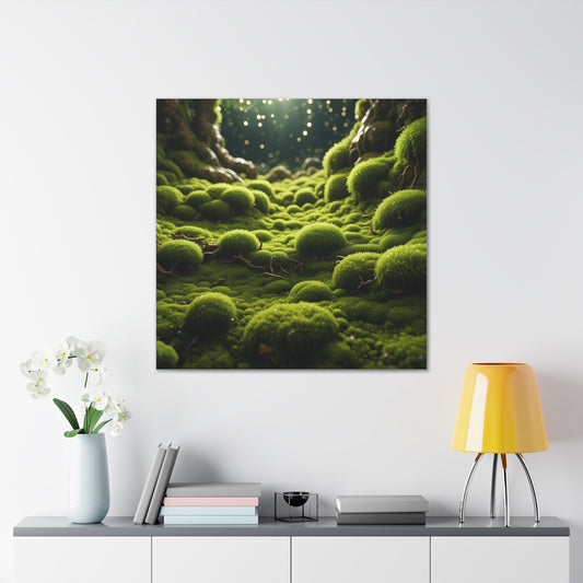 Moss Canvas Wall Art