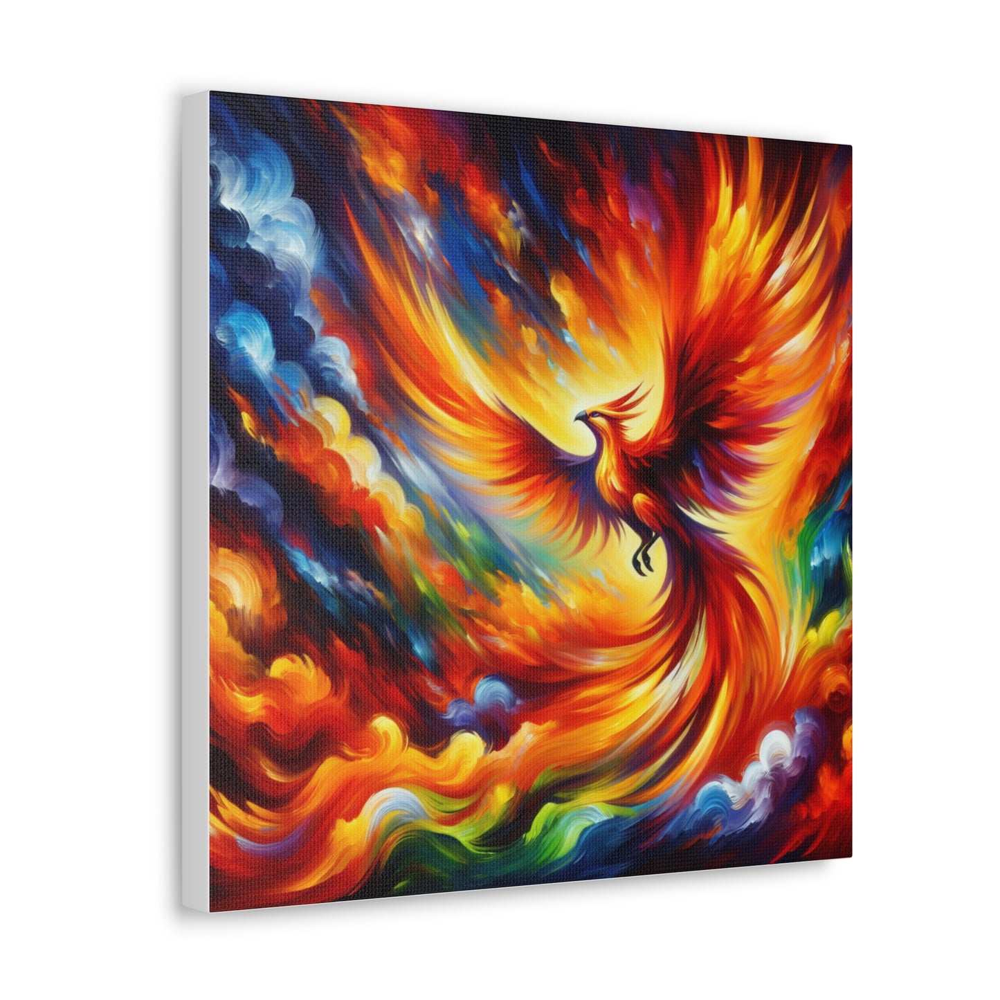 Phoenix Rising Canvas Wall Art