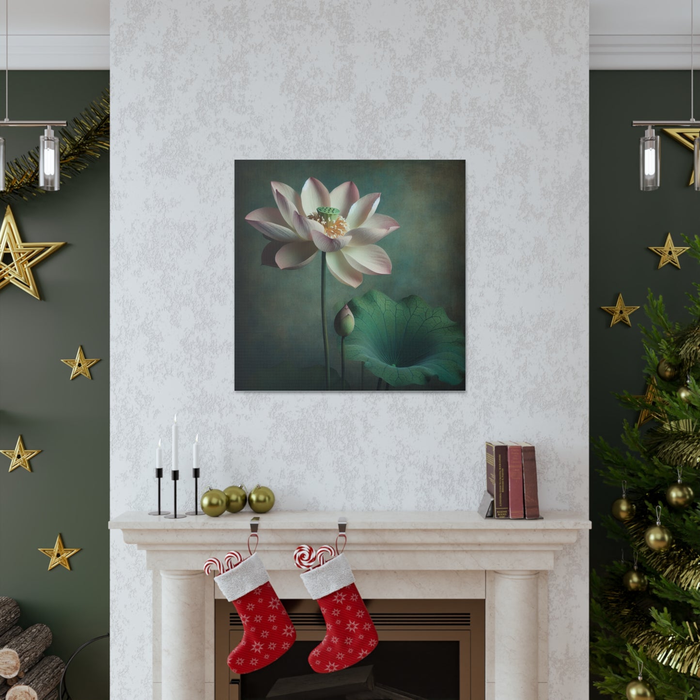 Lotus Canvas Wall Art