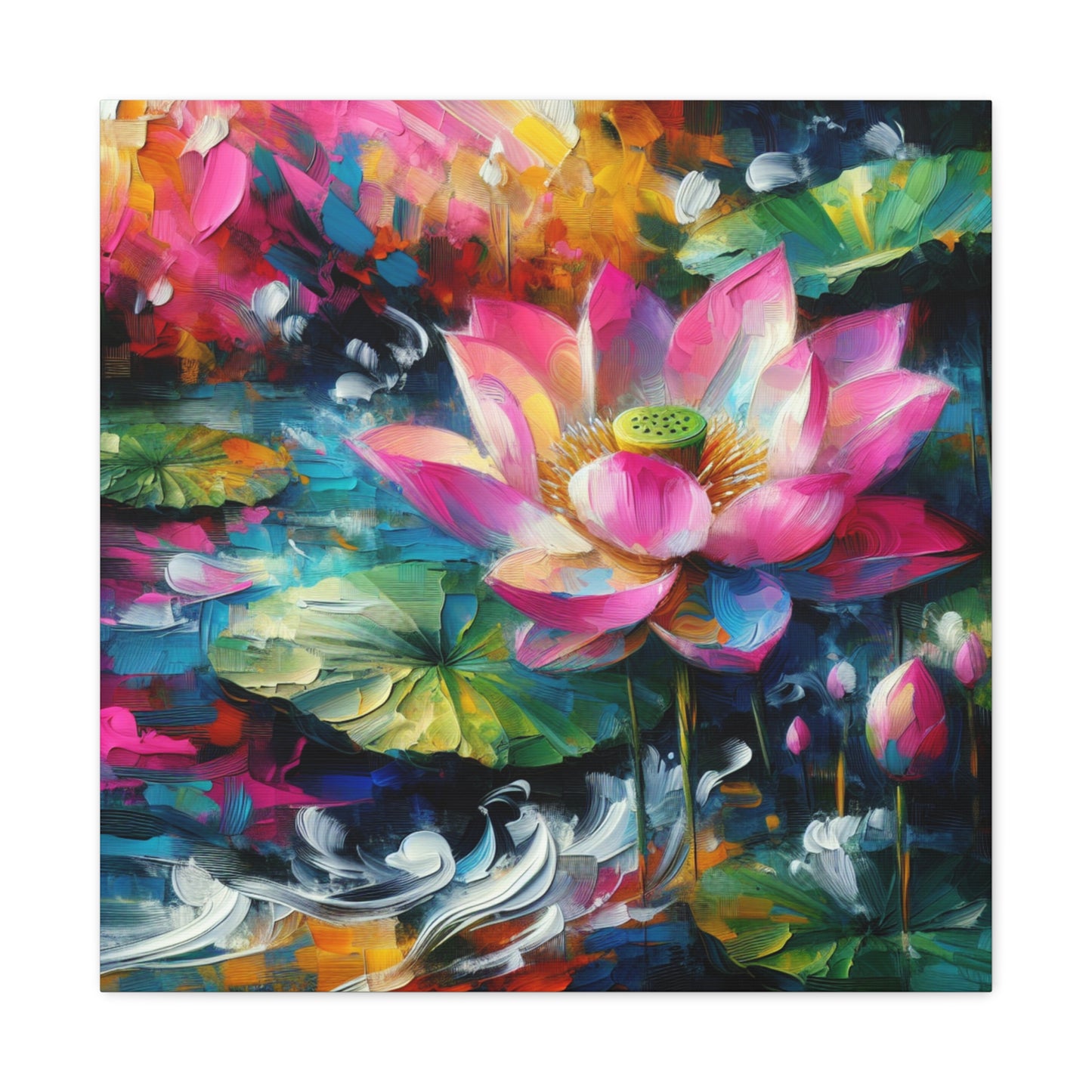 Lotus Canvas Wall Art