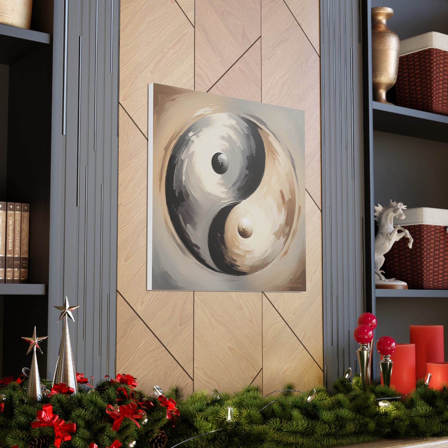 Ying Yang Canvas Wall Art