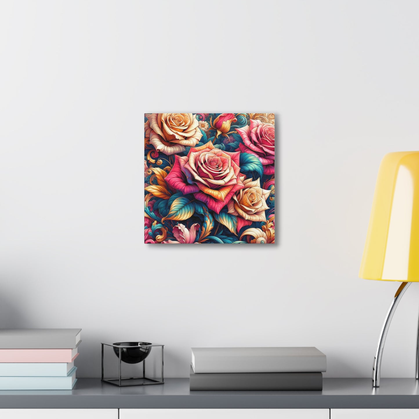 Roses Canvas Wall Art