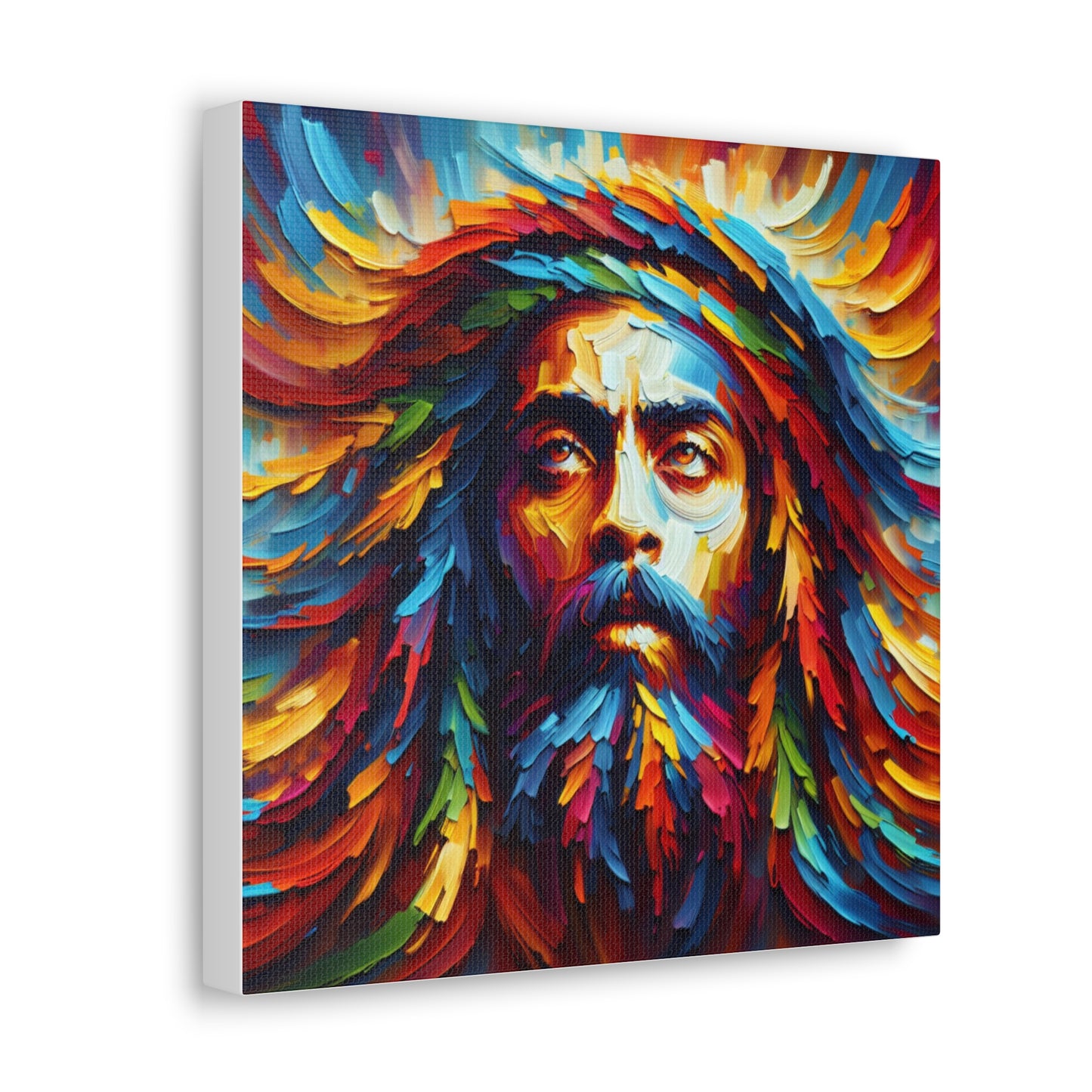 Jah Rastafari Canvas Wall Art