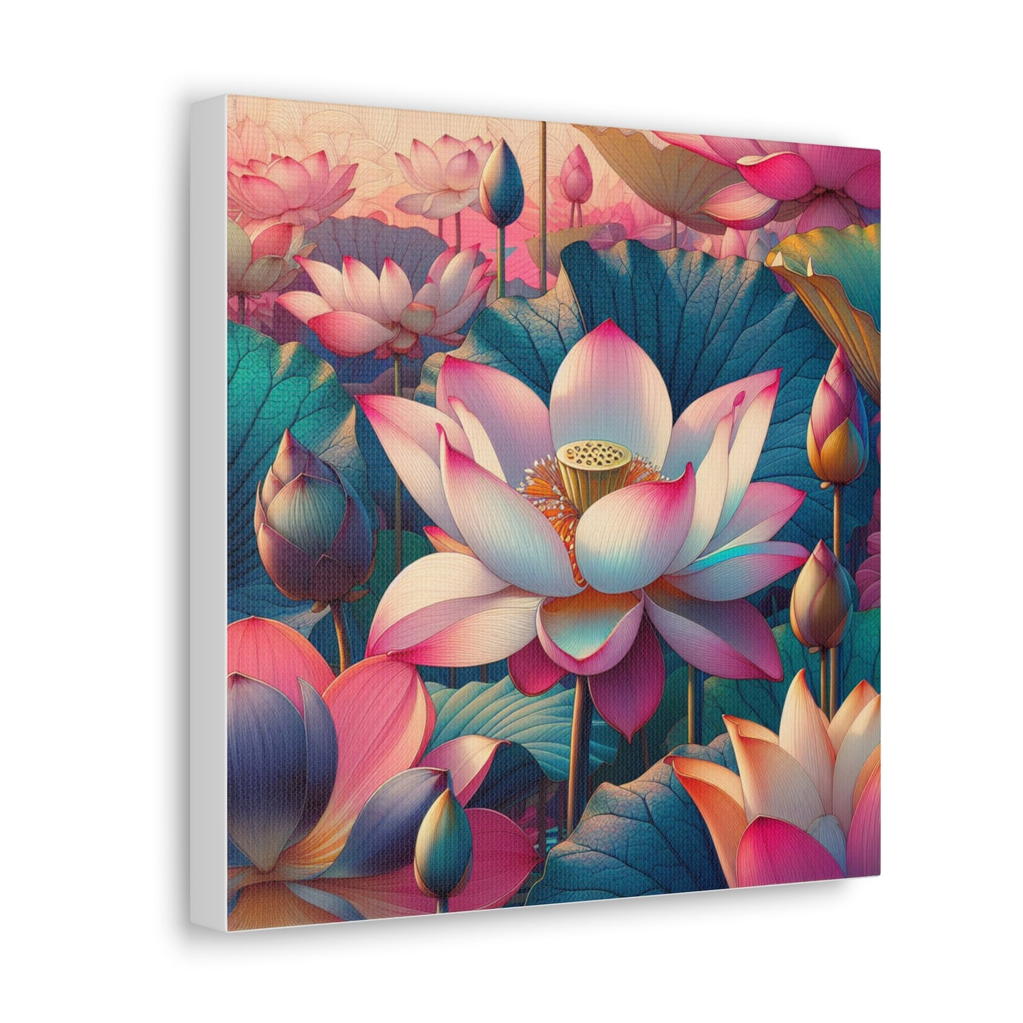 Lotus Canvas Wall Art