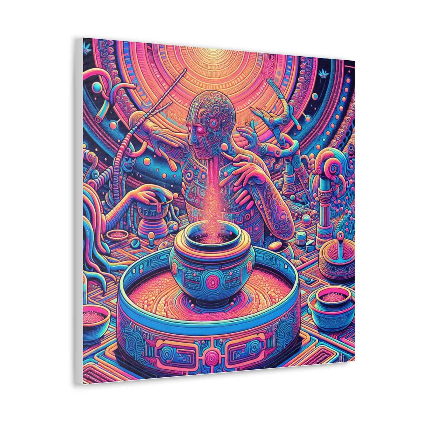 Fifth Dimension Ascension Canvas Wall Art